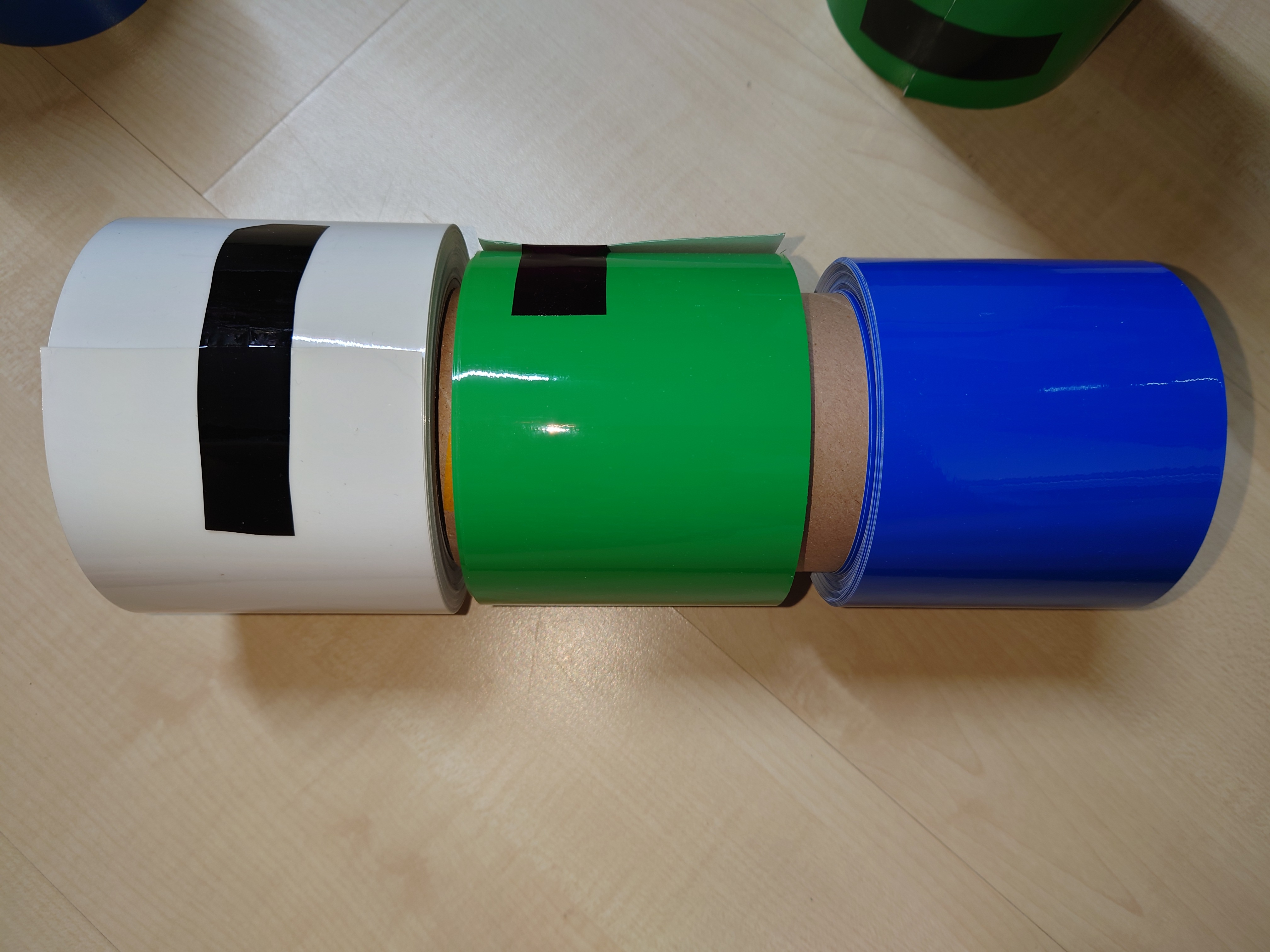 Statische raamfolie restrollen | 3 stuks - 35 meter