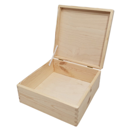 Kist klepdeksel | Vierkant | 29,5 x 29,5 cm