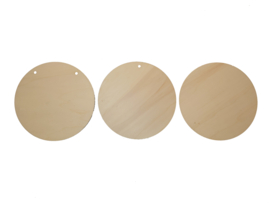 Houten cirkels | 3 soorten