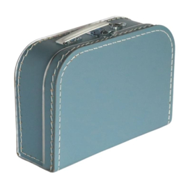Kinderkoffertje grijsblauw 25 cm