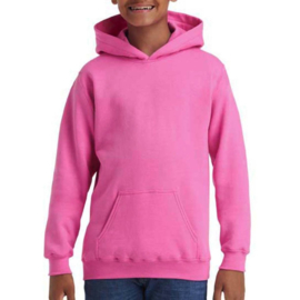 Hoodie kind, azalea roze