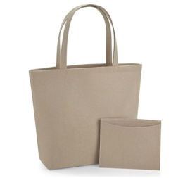 Shopper vilt (in 5 kleuren)