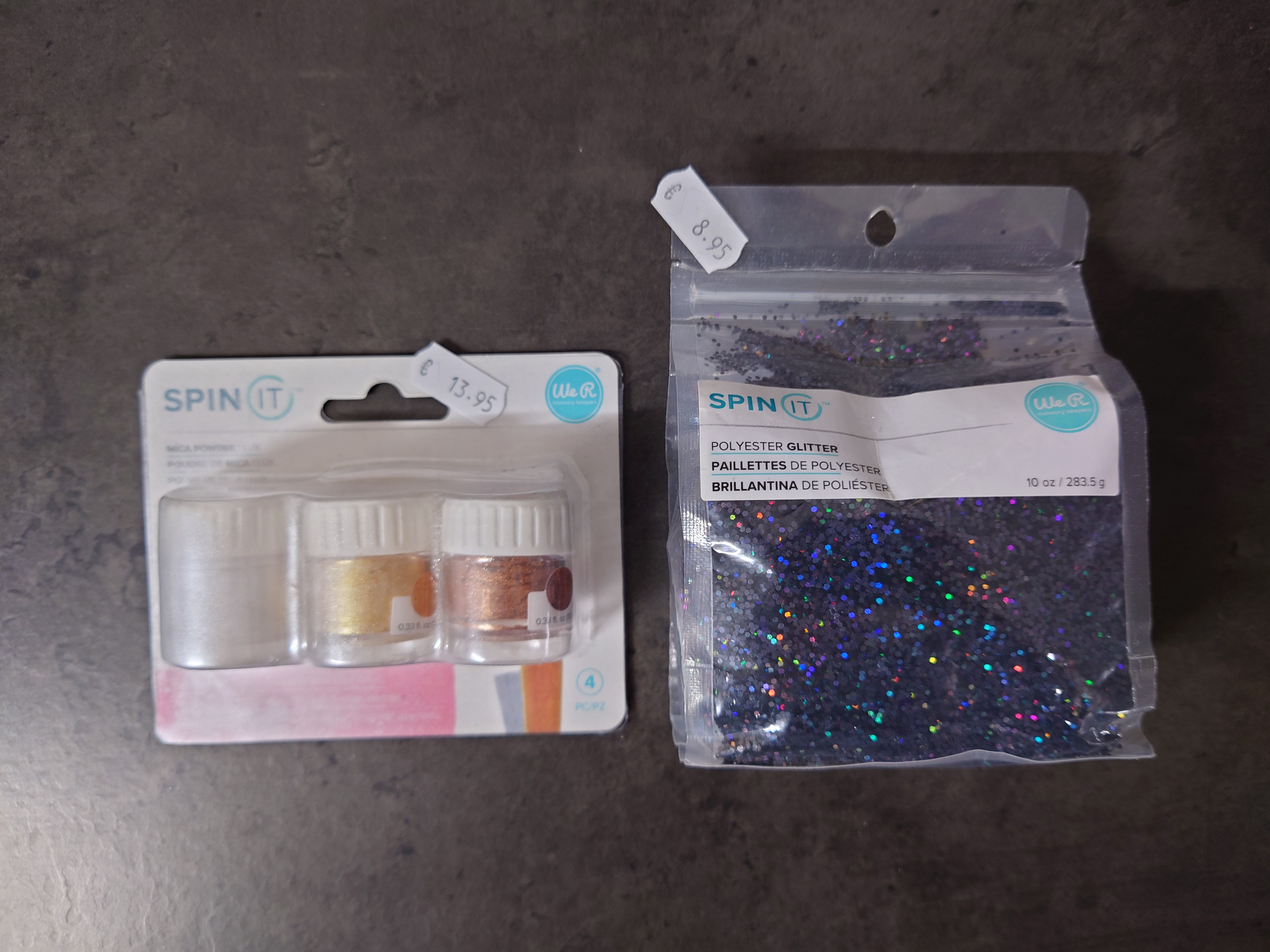 Glitter en Mica Powder