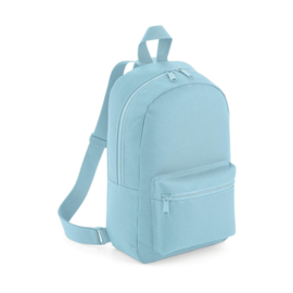 Mini essential fashion backpack lichtblauw