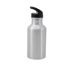 Sublimatie Drinkfles Rietje | RVS kleur 600 ml