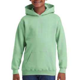 Hoodie kind, mintgroen