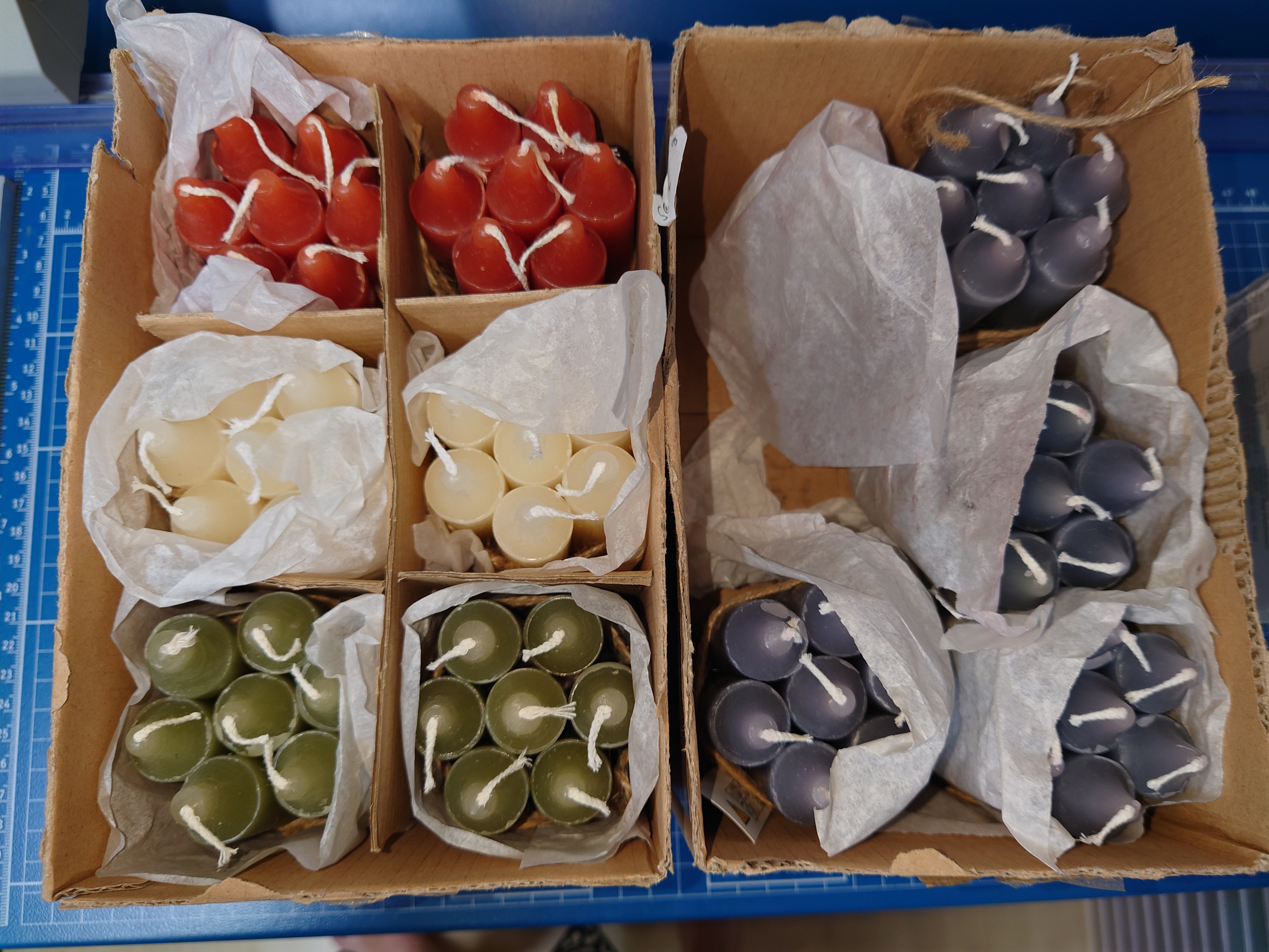 Taper candles | 10 sets