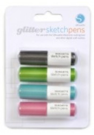 Sketchpennen 4 pack Glitters