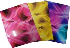 Flex Lichtstralen | 3 kleuren | vel A4