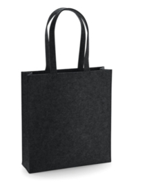 Vilten tote bag charcoal