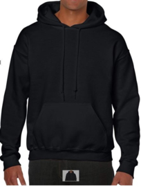 Hoodie zwart Volwassenen