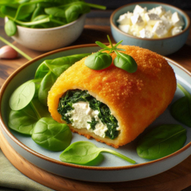 Spinazie/fêta kroket 2x70gr