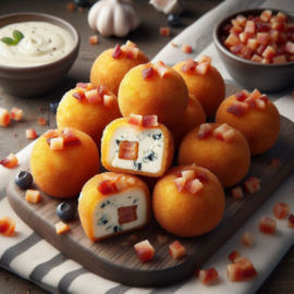 Geitenkaas kroketjes met spek 12x20gr