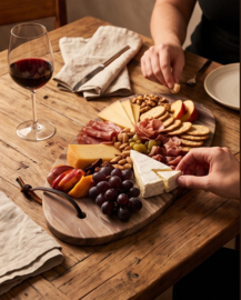 Marmeren tapasplank ovaal
