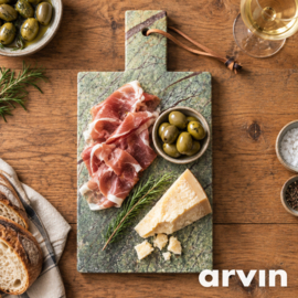 Unieke marmeren tapasplank/snijplank