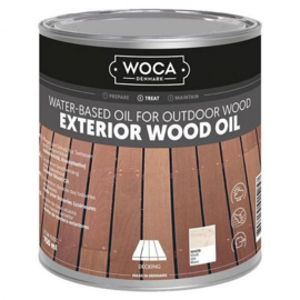 WOCA Exterior Oil Wit 0,75 L