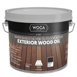 WOCA Exterior Oil Anthraciet 2,5 L