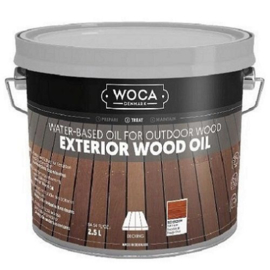 WOCA Exterior Oil Roodbruin 2,5 L