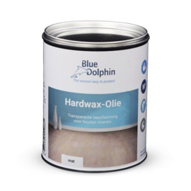 Blue Dolphin Hardwax-olie Mat 1 Liter