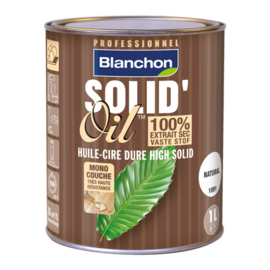 Blanchon Solid'Oil hardwaxolie snow 1 L