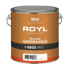 ROYL Rolbare Hardwaxolie #4800 Mat 2,5L