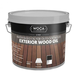 WOCA Exterior Oil Zwart 2,5 L