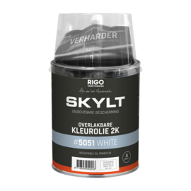 Skylt Overlakbare Kleurolie 2K White #5051 1L