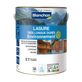 Blanchon langhoudende lazuurbeits milieu zwart 1 L