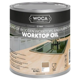 WOCA Werkbladenolie wit 750 ml