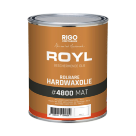ROYL Rolbare Hardwaxolie #4800 Mat 1L