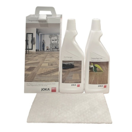 JOKA Onderhoudsset voor LVT Vloeren 10/20 (PUR Reiniger + Onderhoud mat)