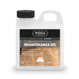 WOCA Onderhoudsolie Wit 1L