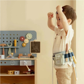Little Dutch | Gereedschaps riem met houten gereedschap