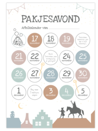 Aftelkalender Pakjesavond