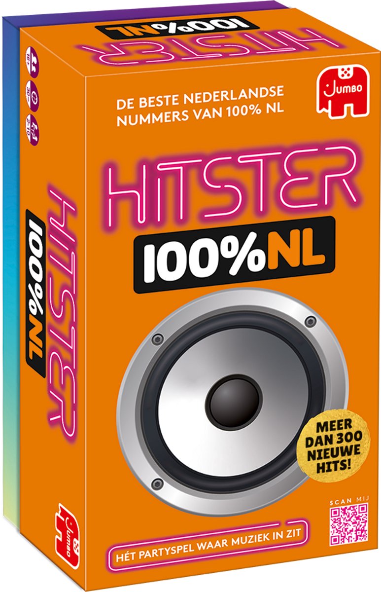 Hitster 100% NL- Nederlandstalig Partyspel