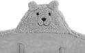 Wikkeldeken Teddy Bear - grijs