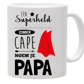 Vaderdag Mok Superheld