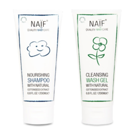 NAÏF - Bundel Shampoo + Washgel