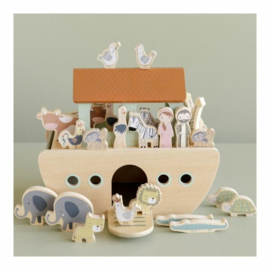 Little Dutch Houten Ark van Noach FSC Speelset