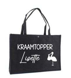 Vilten tas - Kraamtopper