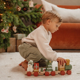 Little Dutch blokkentrein kerst