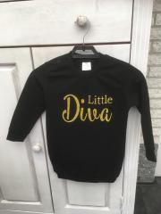 Sweater jurkje Little Diva