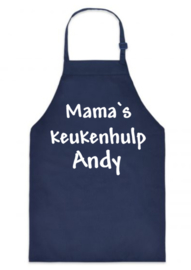 Kinderschort Mama`s keukenhulp + naam