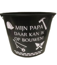 Mijn papa/opa  daar kan ik op bouwen