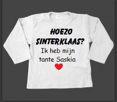 Shirt | Hoezo Sinterklaas? Ik heb mijn tante!