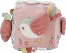 Little dutch Zachte Activiteitenkubus - Fairy Garden GRS met naam