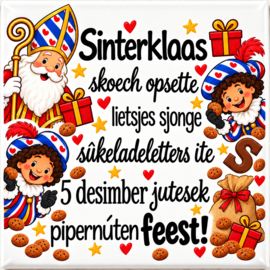 Frysk Sinterklaastegeltje