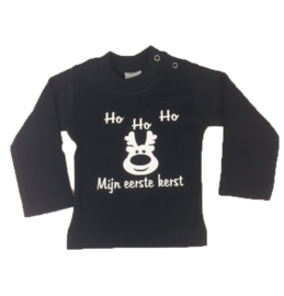 Shirt  HO HO HO mijn eerst kerst