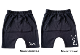 Korte broek | Naam