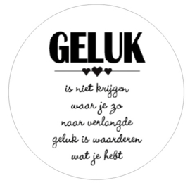 Muurcirkel | GELUK